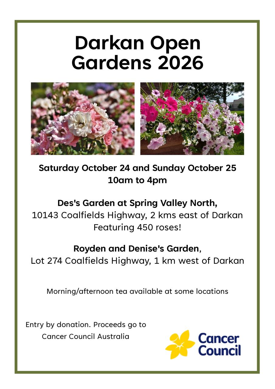 Darkan Open Gardens 2026