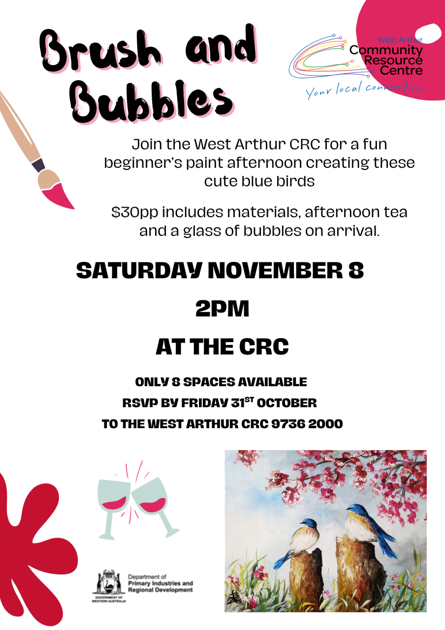 Brush and Bubbles
