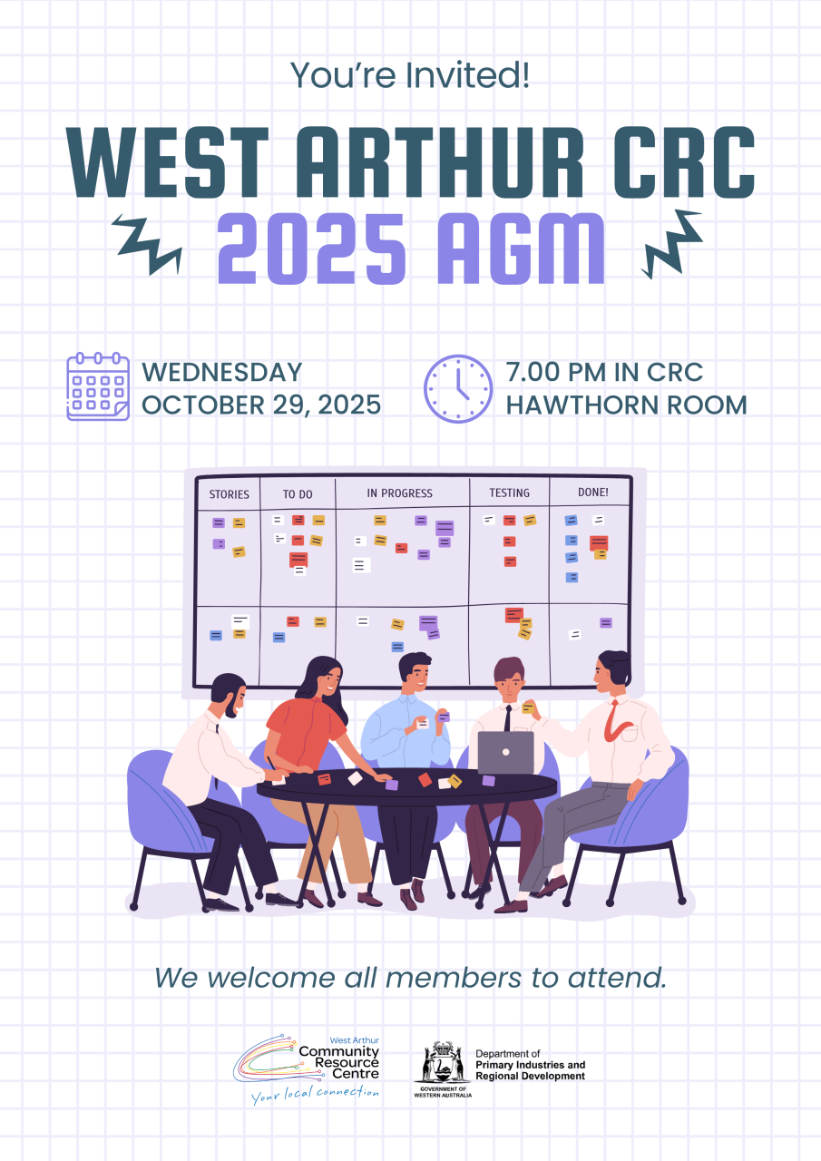 West Arthur CRC AGM