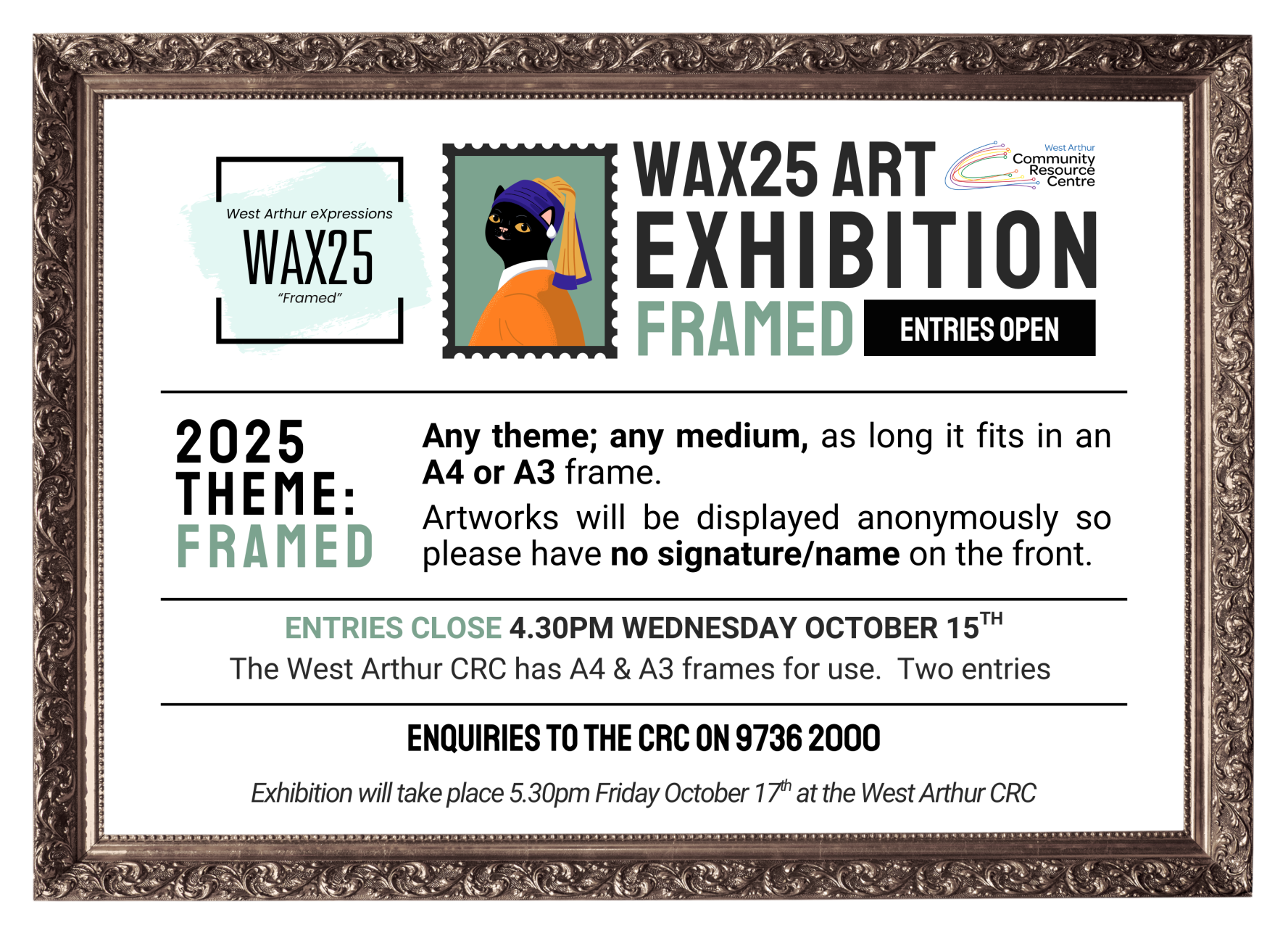 WAX 25 Exhibition