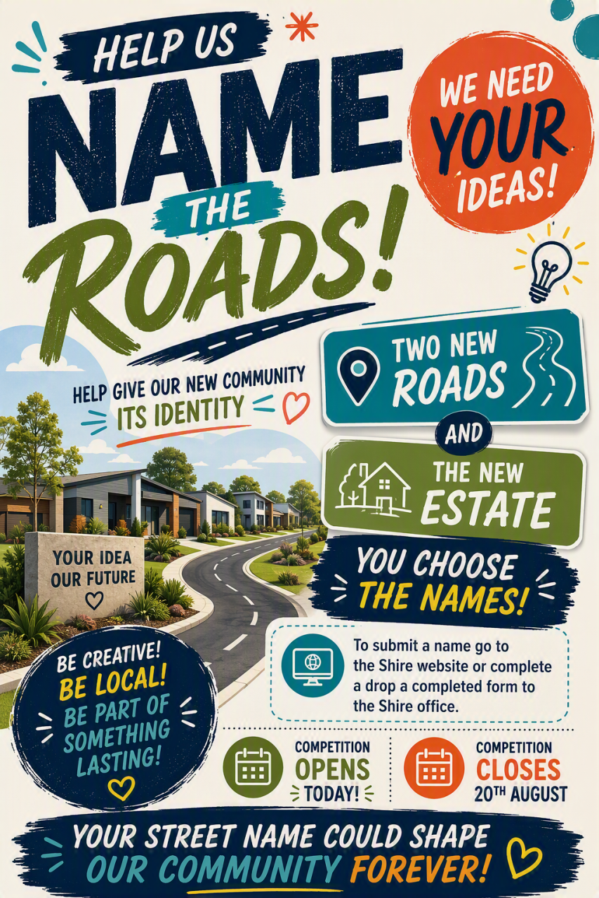 Name our New Roads