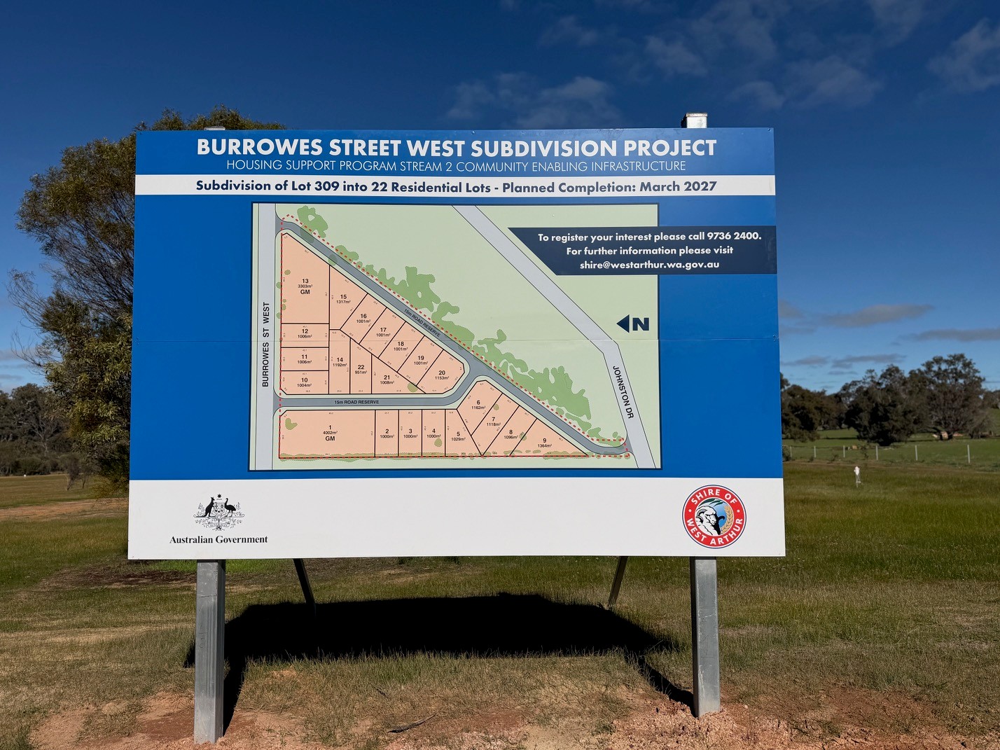 Burrowes St Subdivision